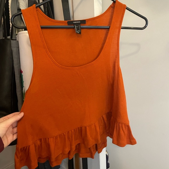 Forever 21 Tops - Burnt orange tank